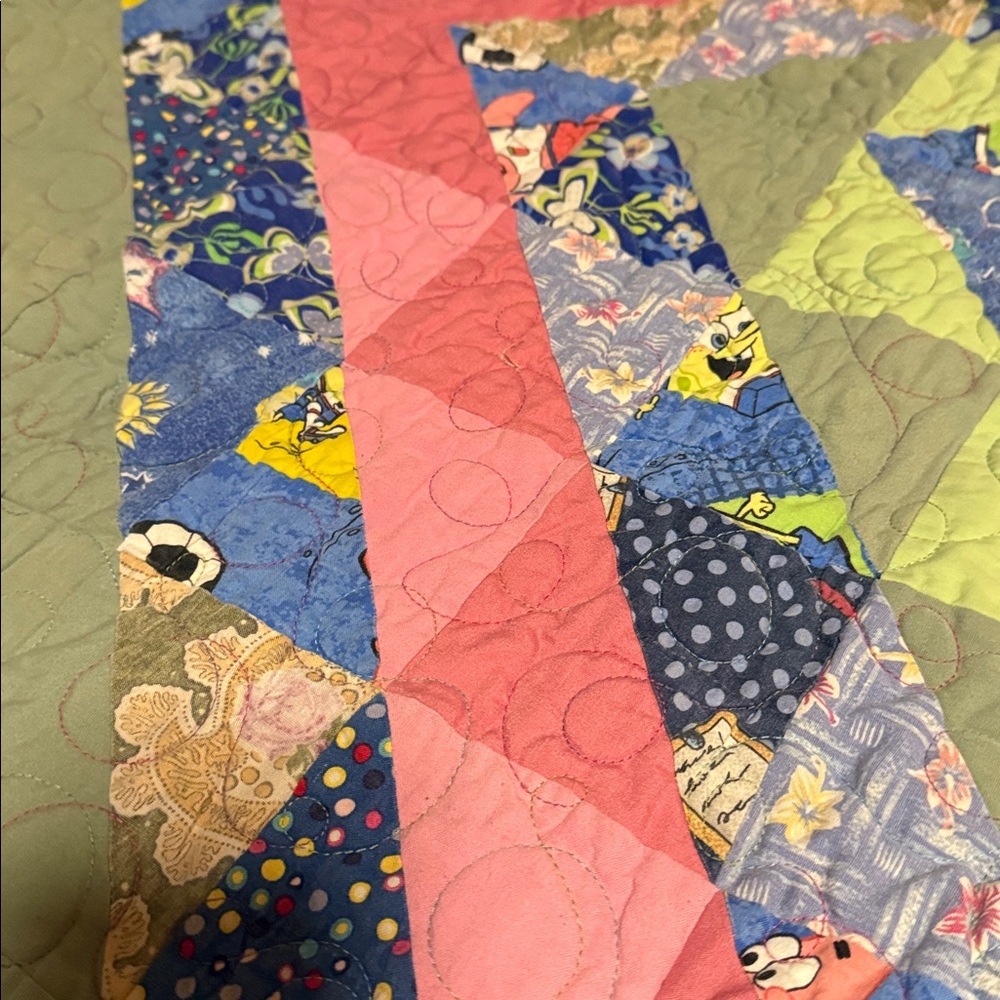 Colorful Patchwork Quilt - Picture 16 of 17